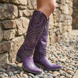Monroe Western Knee-High Boots