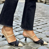 Greta | Open Ballet Flats for Transition