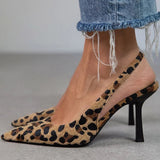 Camilla | D'Orsay Leopard Heels