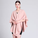 Marina | Caped Fleece Shawl
