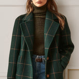 Judith | Long Plaid Coat