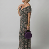 Calen | Off Shoulder Flow Midi Dress