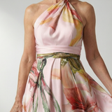 Amiel | Light Floral Maxi Dress