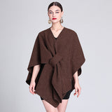 Marina | Caped Fleece Shawl