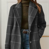 Judith | Long Plaid Coat