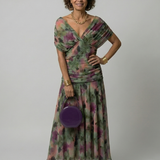 Calen | Off Shoulder Flow Midi Dresses
