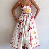 Brielle | Seaside Charm Midi Dress