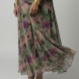 Calen | Off Shoulder Flow Midi Dresses