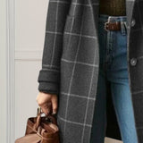Judith | Long Plaid Coat