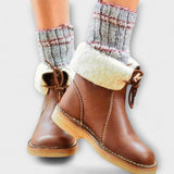 Teresa - Waterproof Zeita Boots with Warm Wool Lining