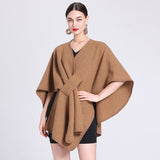 Marina | Caped Fleece Shawl