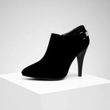 Aurora Bell Velvet Boots