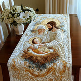 Bethlehem Light Quilted Table Runner