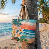 Tropical Spirit Handmade Beach Bag