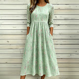 Aria | Vintage Dress with Floral Pattern