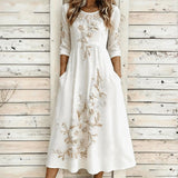 Mia | Vintage Dress with Floral Pattern