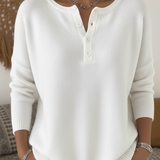 Ava™ | Calm Button-Up Sweater