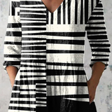 Capri | Extended V-Neck Top