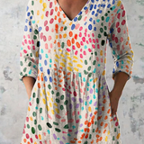 Bernadette | V-Neck Longline Shirt