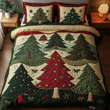 Forest of Joy 3-Piece Quilted Bedding Set
