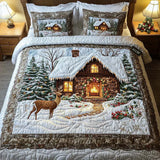 Cozy Cabin 3-Piece Quilted Bedding Set