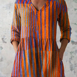 Nadia | Extended V-Neck Long Shirt