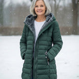 Elena – Padded Winter Jacket with Hood