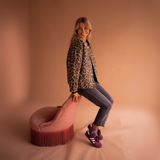 Zahra | Leopard Print Trendy Jacket