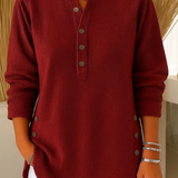 Mia™ | Sweater with a Round Neckline