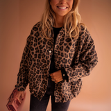 Zahra | Leopard Print Trendy Jacket