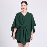 Marina | Caped Fleece Shawl