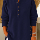 Mia™ | Sweater with a Round Neckline