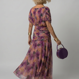 Calen | Off Shoulder Flow Midi Dress