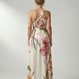 Amiel | Light Floral Maxi Dress