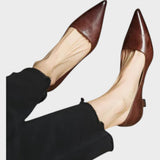 Ali | Leather Pointed Shoes