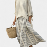 Aspen | Beige Two-Piece Set