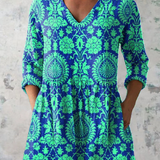 Beatrix | V-Neck Longline Shirt