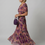 Calen | Off Shoulder Flow Midi Dress