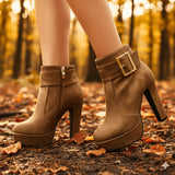 Coren Buckle Boots