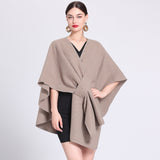 Marina | Caped Fleece Shawl