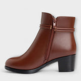 Rocío - Elegant and Comfortable Winter Ankle Boots with Zipper