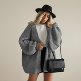 The Oversized Cardie | Relaxed Knit Cardigan
