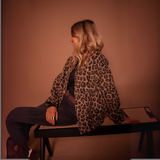 Zahra | Leopard Print Trendy Jacket