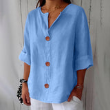 Noora™ Relaxed Linen Blouse