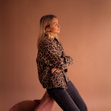 Zahra | Leopard Print Trendy Jacket