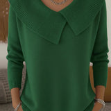 Lily™ | Sweater with Distinctive Collar