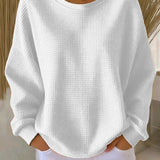 Zoe™ | Sweater with a Wide Collar