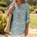 Petal™ | Printed Blouse with Elegance