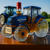 Classic House Whisky Shaped Like a New Holland T7 Tractor