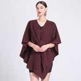 Marina | Caped Fleece Shawl